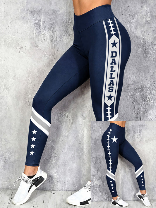 Women's Football Gameday Gift For Football Fans Casual Bottoms