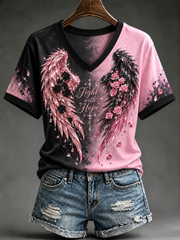 Women's Breast Cancer Short-sleeved T-shirt
