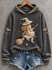 Women's Halloween Salem Witch Hoodie