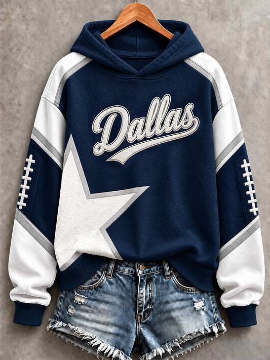 Women's Football Gameday Gift For Football Fans Casual Sweatshirt