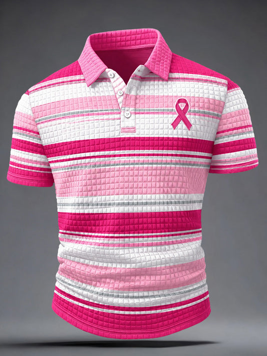 Men's Real Men Wear Pink Breast Cancer Awareness Shirt
