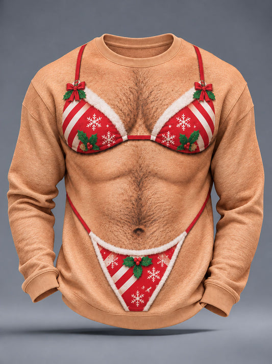 Men's Christmas Crew Neck Sweatshirt