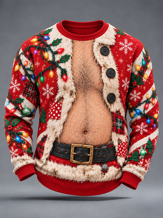 Men's Christmas Crew Neck Sweatshirt