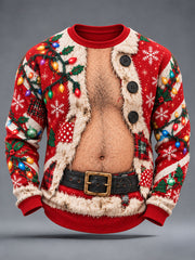 Men's Christmas Crew Neck Sweatshirt