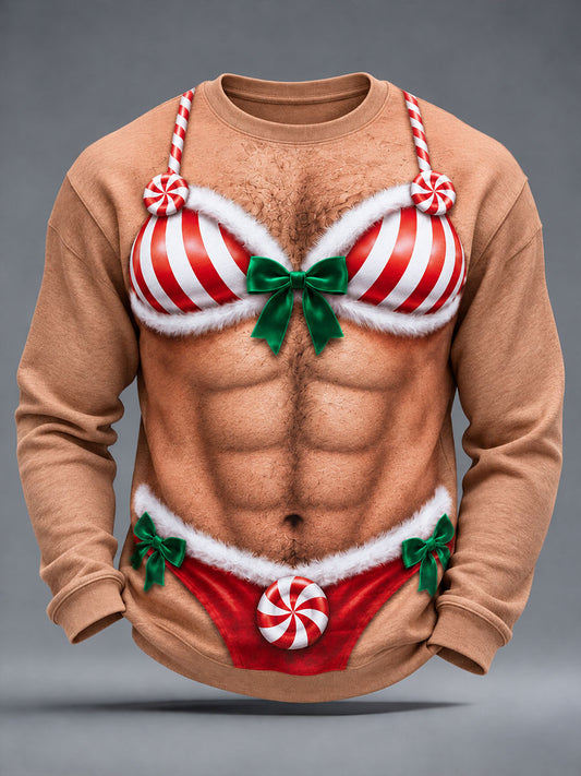 Men's Christmas Crew Neck Sweatshirt