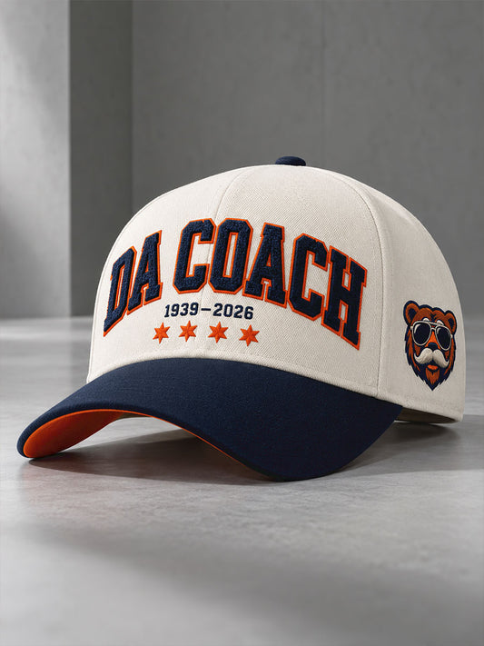 Unisex Chicago Football Lover Da Coach Legend Printed Hat