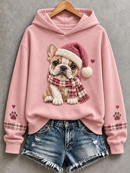 Women's Lovely French Bulldog Hoodie
