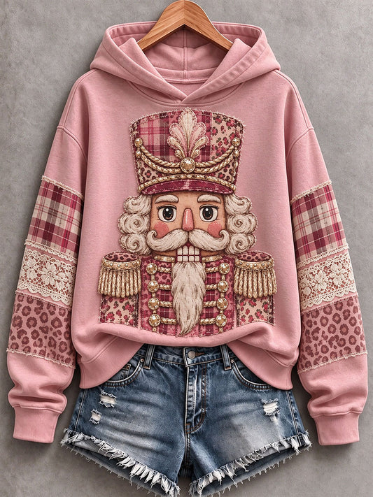 Women's Pink Nutcracker Hoodie