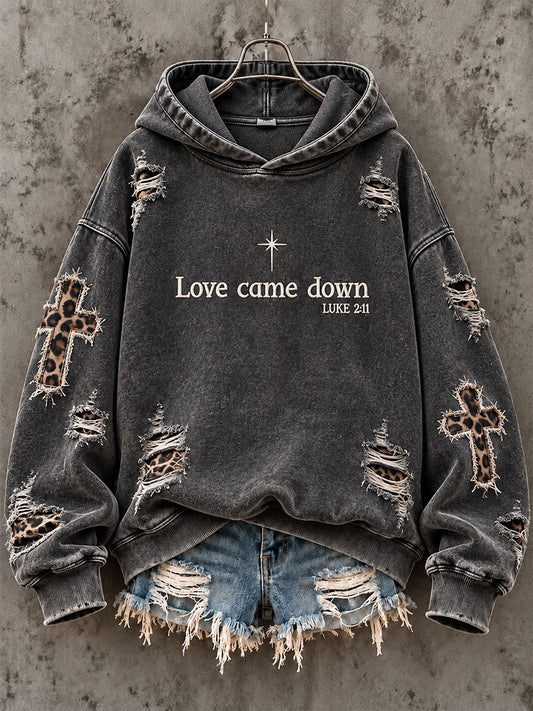 Women's Nativity Scene, Christmas Gift for Christian Regular Sweatshirt