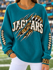 Women's Jaguars Football Gameday Gift For Football Fans Casual Sweatshirt