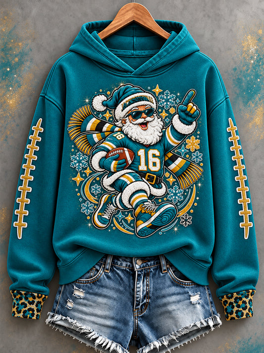 Women's Jaguars Football Gameday Gift For Football Fans Casual Hoodie