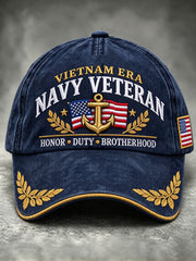 Unisex U.S. Veterans Printed Hat