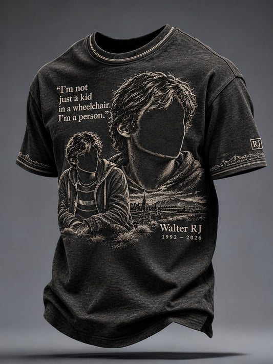Men's Rip RJ Printed T-shirt