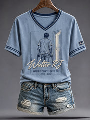 Women's Rip RJ Printed T-shirt