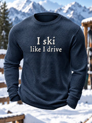Men's Ski Waffle Top