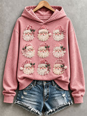 Women’s Pink Santa Hoodie