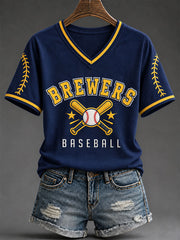 Women's Baseball Game Day Casual T-Shirt