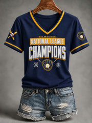 Women's Baseball Game Day Casual T-Shirt