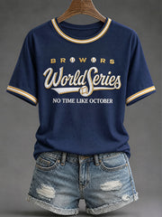 Women's Baseball Game Day Casual T-Shirt