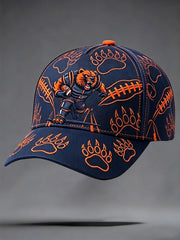 Unisex Chicago Football Lover Print Hat