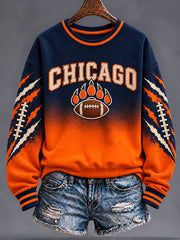 Women's Football Gameday Gift For Football Fans Regular Hoodie