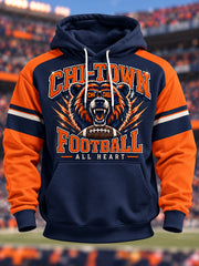 Men's Football Gameday Gift For Football Fans Casual Hoodie