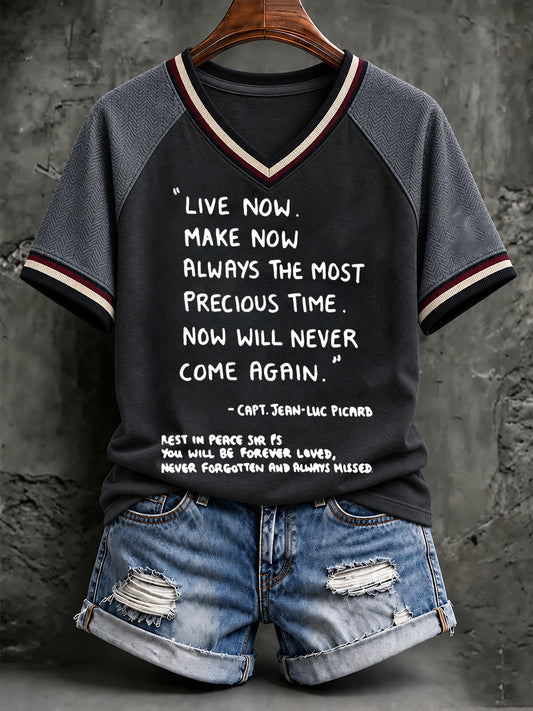 Women's Rip Captian 1940-2026 Printed  T-shirt