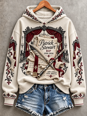 Women's Patrick Stewart RIP 1930-2026  Regular Sweatshirt